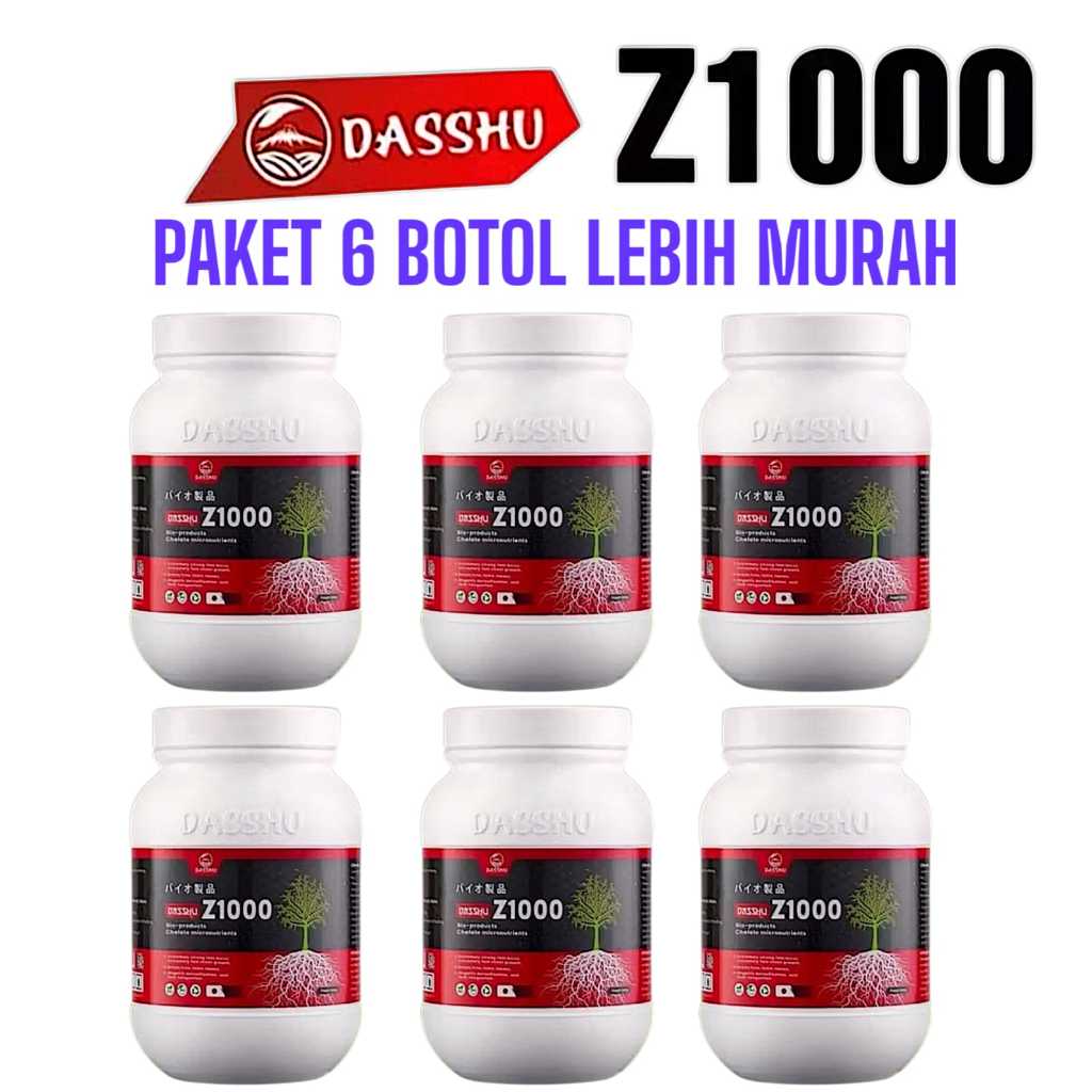 PUPUK ORGANIK DASHU Z1000 JEPANG BELI 6 BOTOL LEBIH MURAH