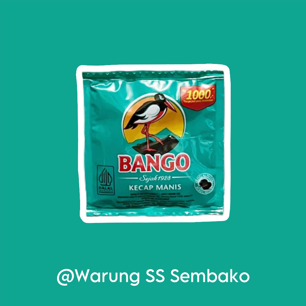 

Bango Kecap Manis 1 sachet kecil 20 ml