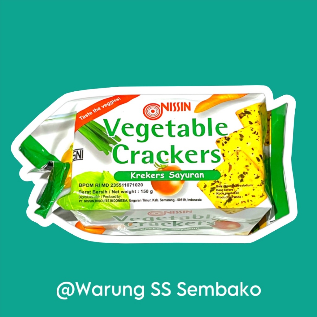 

Nissin Vegetable Crackers 1 pcs 150 gram