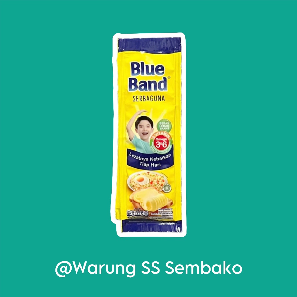 

Blueband Margarin kemasan mini eceran 1 sachet 20 gram