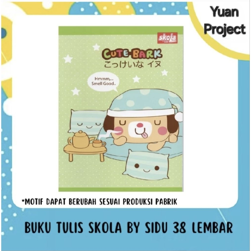 

Buku Tulis Skola Isi 38 Lembar - 10 Buku / Buku Skola 1 Pak =10 Buku