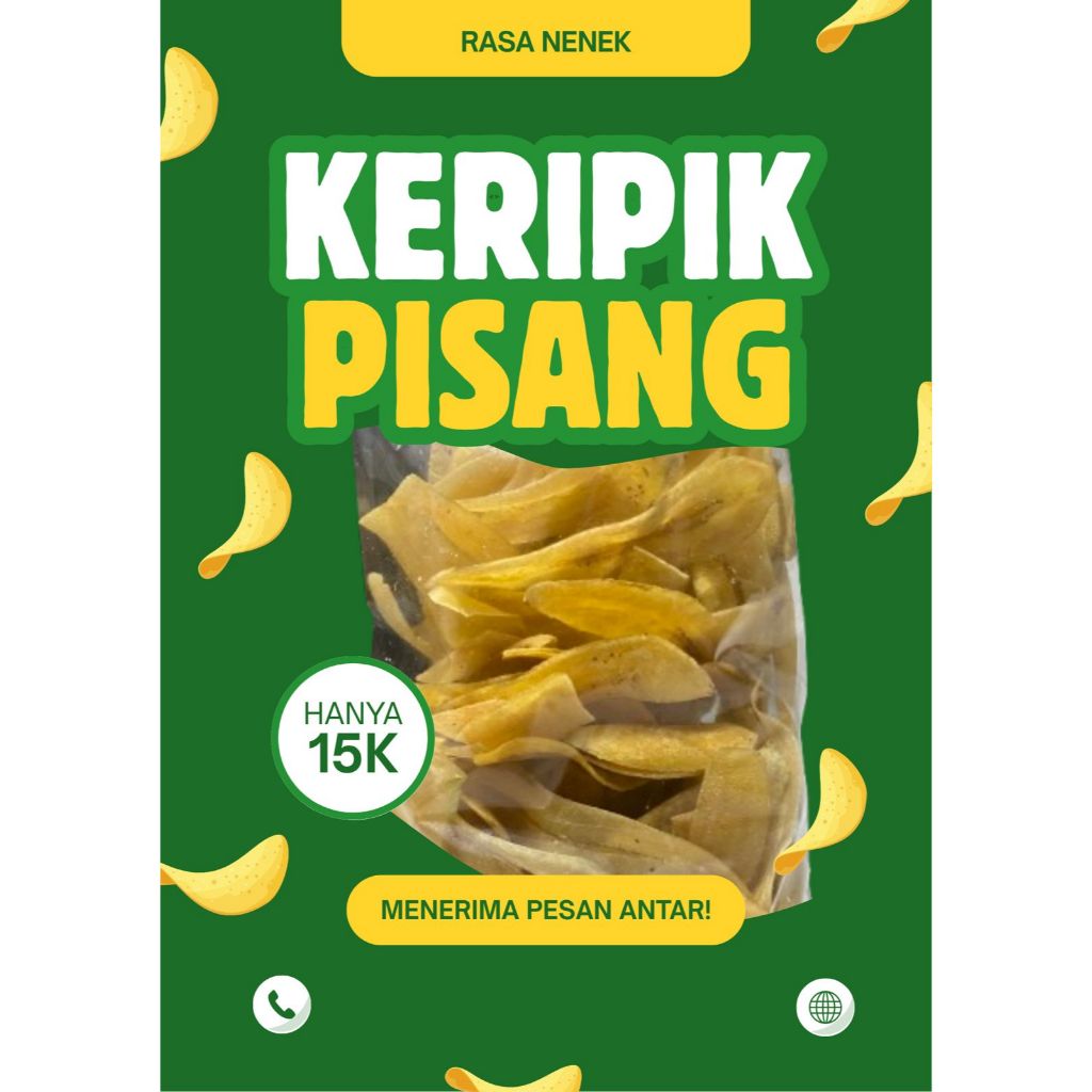 

Keripik Pisang Asin Gurih 200gr – Renyah, Nikmat, Bikin Nagih!