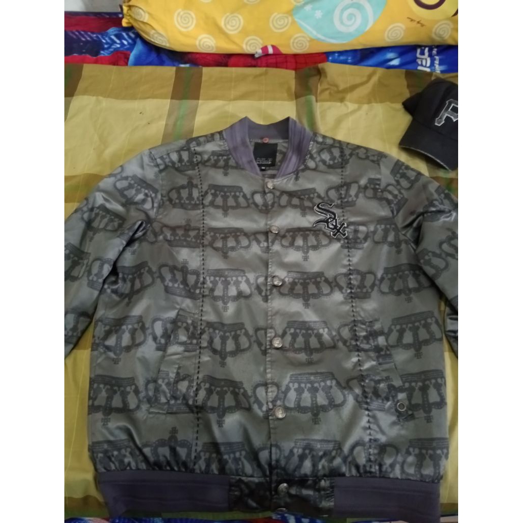 MLB SOX VARSITY bahan satin