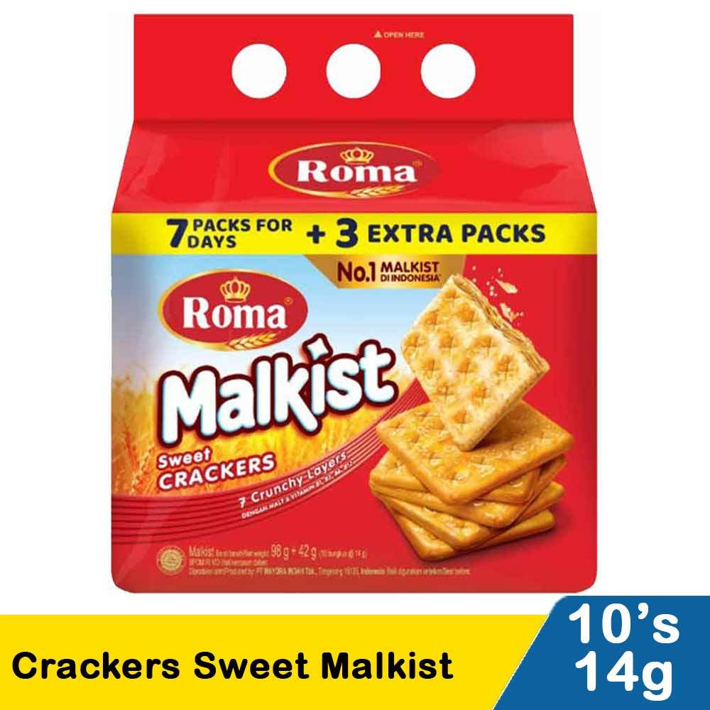 

roma crackers malkist 10x14g