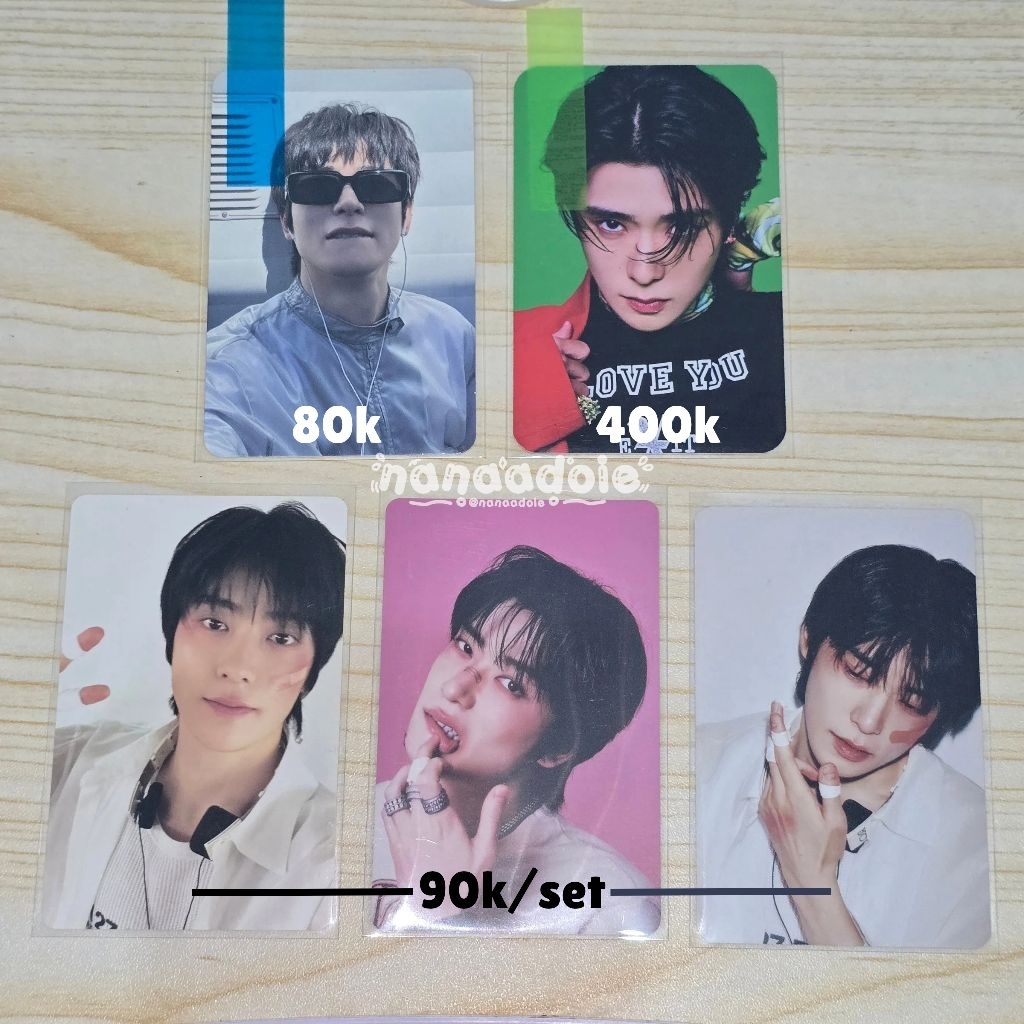 pc photocard nct 127 jaehyun money clip deluxe box sticker season greeting 2025