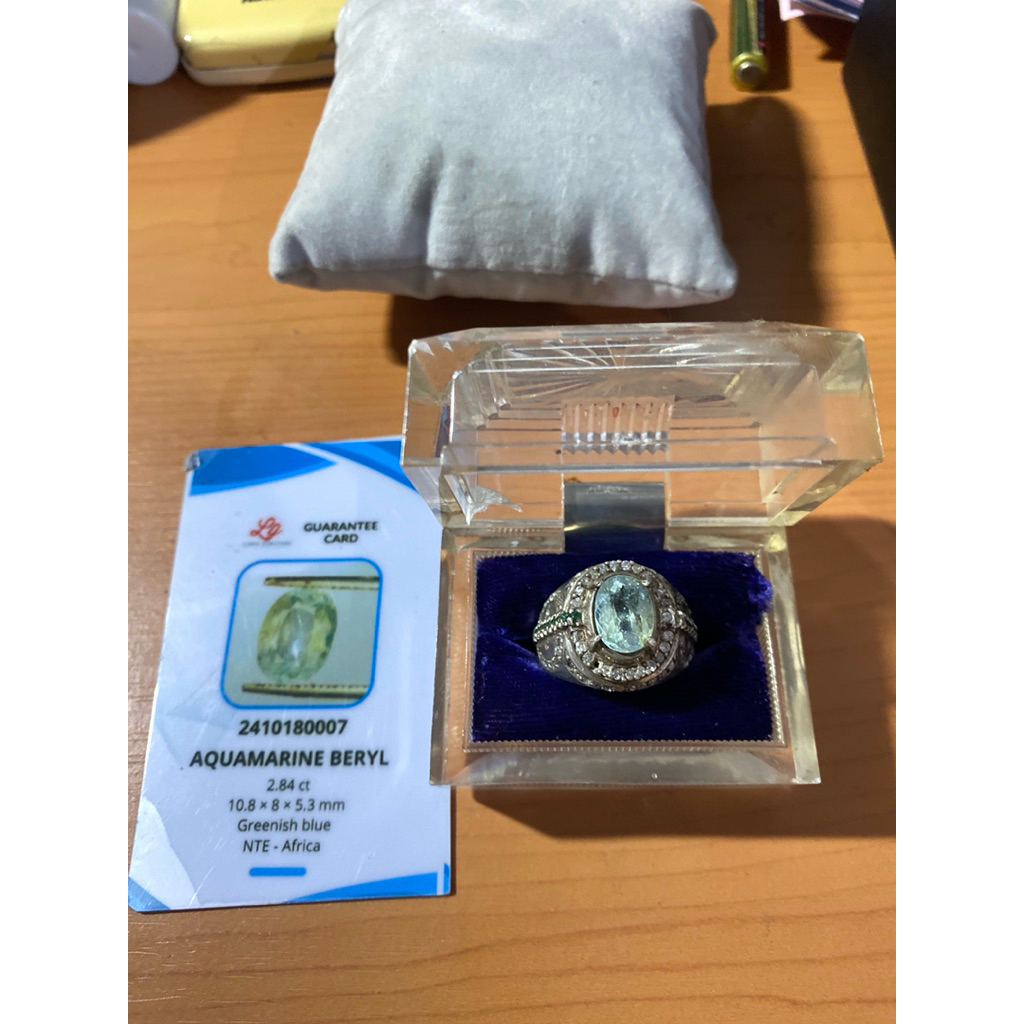 Batu aquamarine beryl rare africa