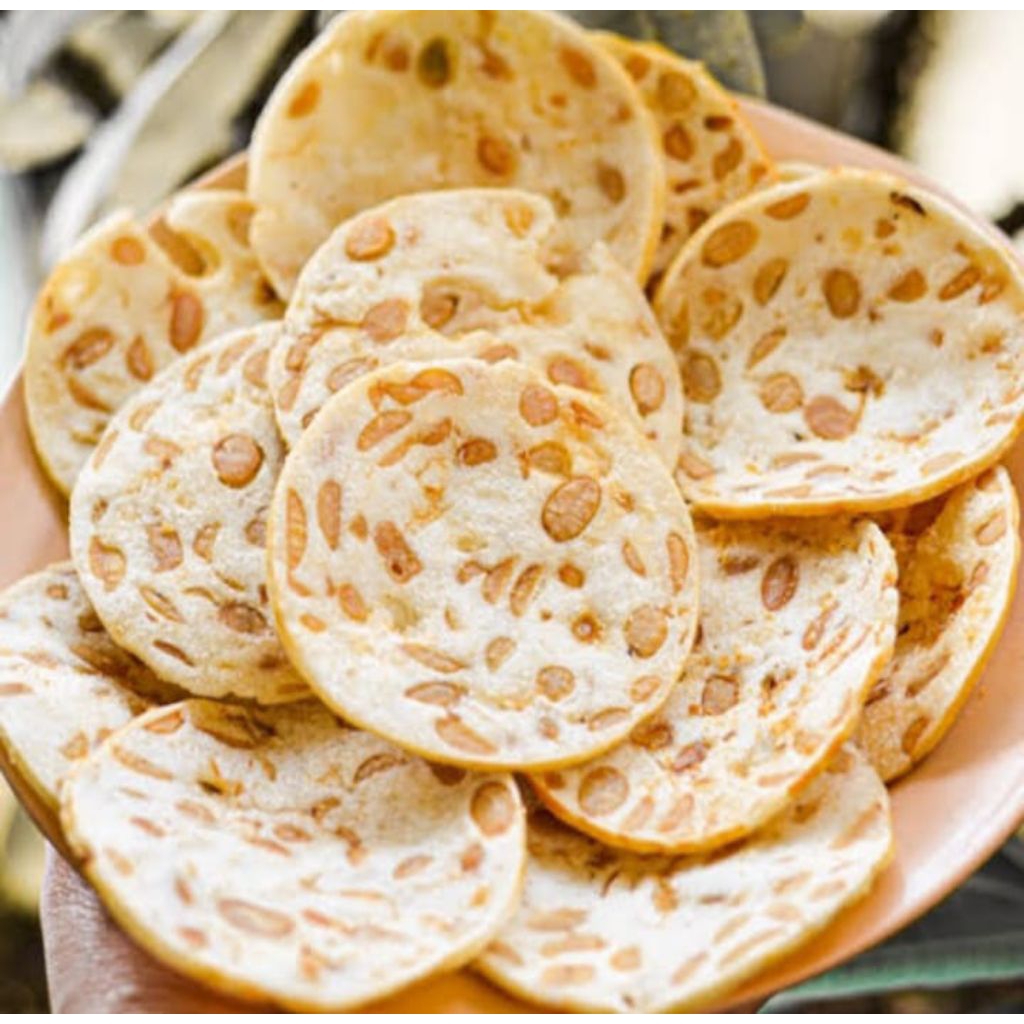 

Keripik Tempe sagu 250 Gram Renyah Gurih Kriuk