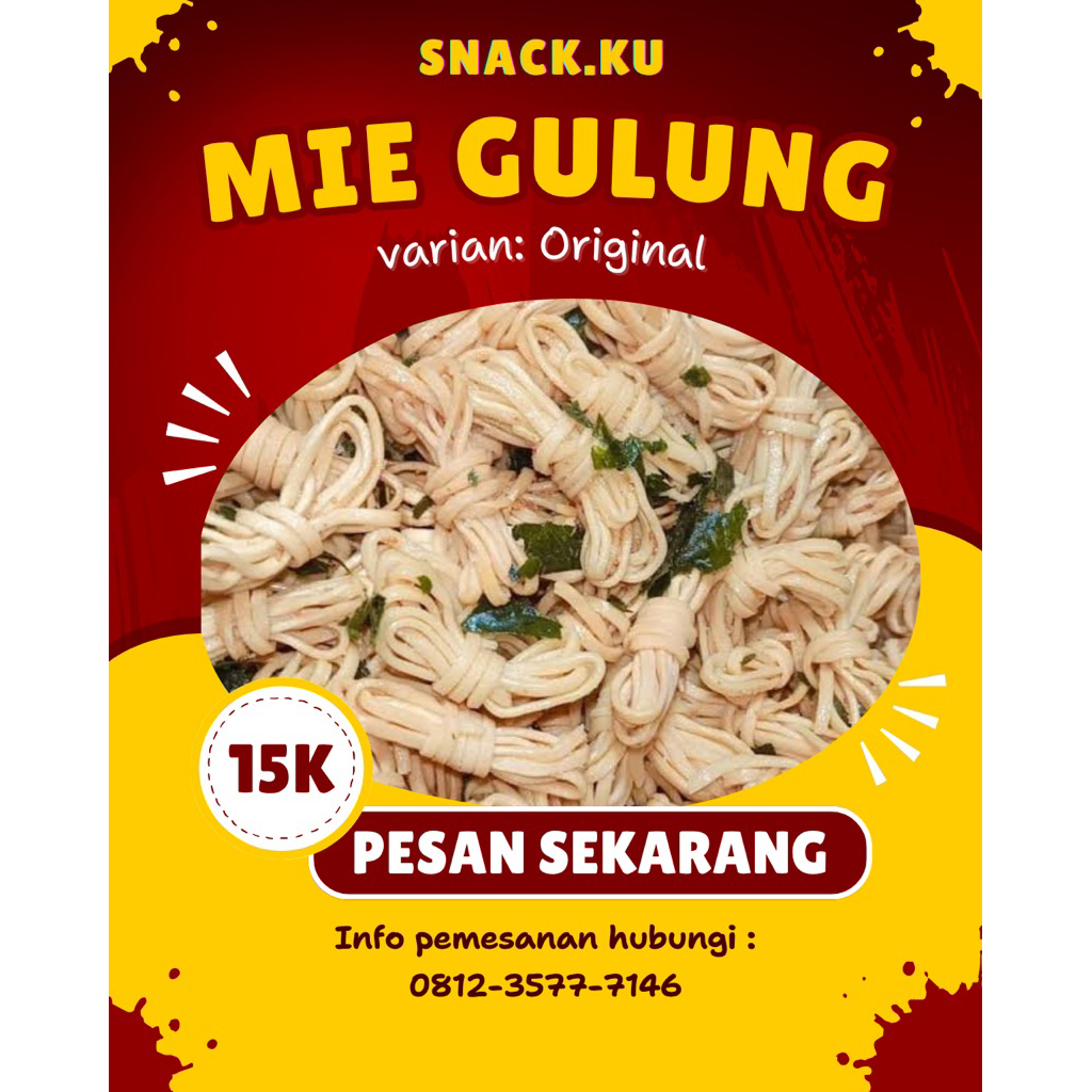 

MIE GULUNG ORIGINAL