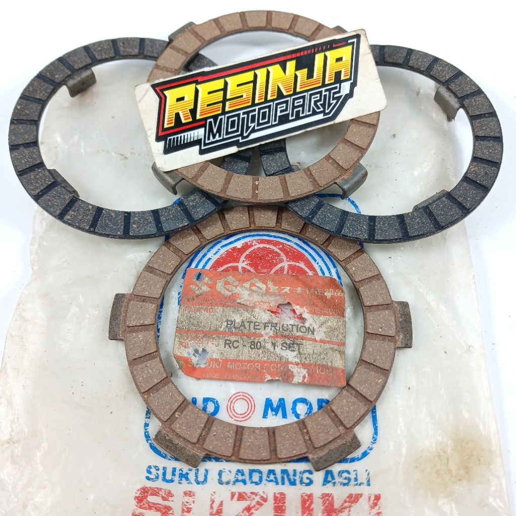 Plat Kampas Kopling Suzuki RC80 RC 80 Original Sgp