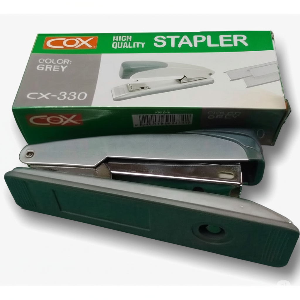 

Stapler Besar COX CX-330 Original - Staples Besar No.3 - Ceklekan Kertas Serbaguna