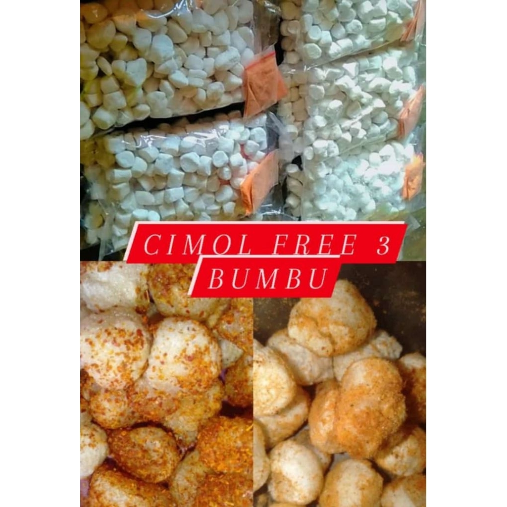 

Cimol perbungkus isi 100 biji