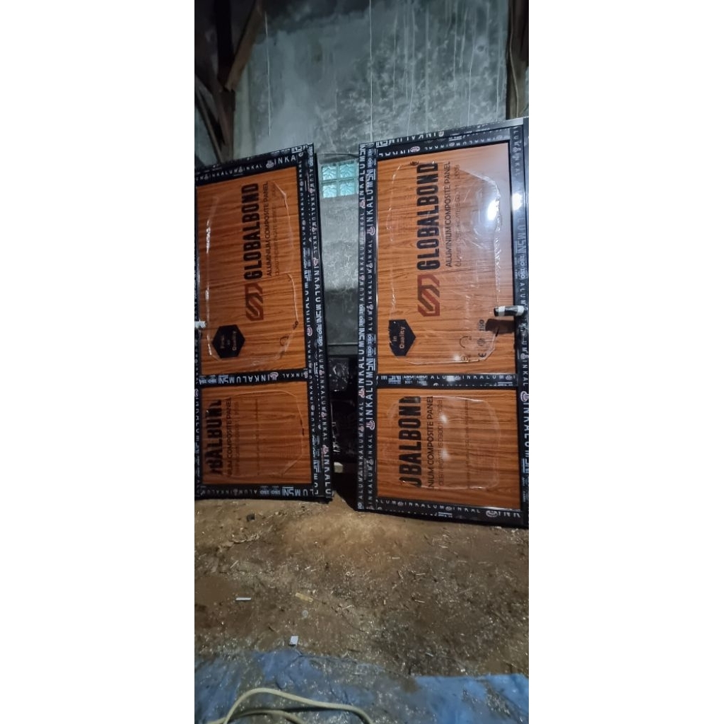 pintu Acp serat kayu