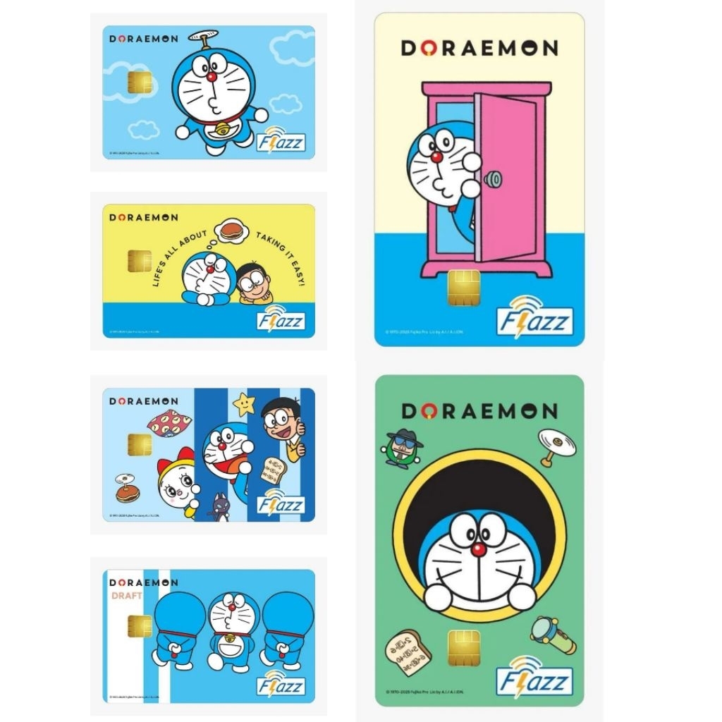 Flazz BCA Gen 2 limited Doraemon