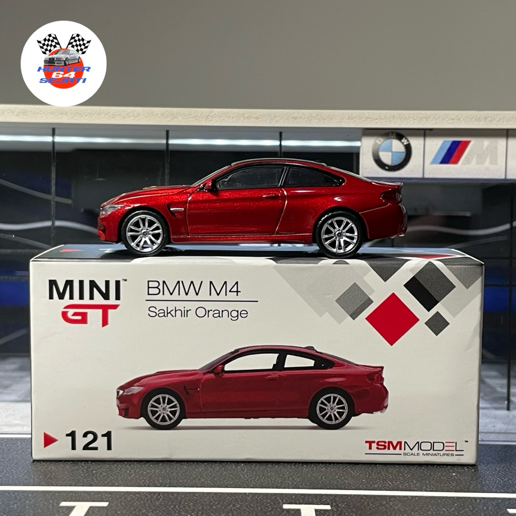 Mini GT BMW M4 Sakhir Orange (Mini GT 121 - VVHTF)
