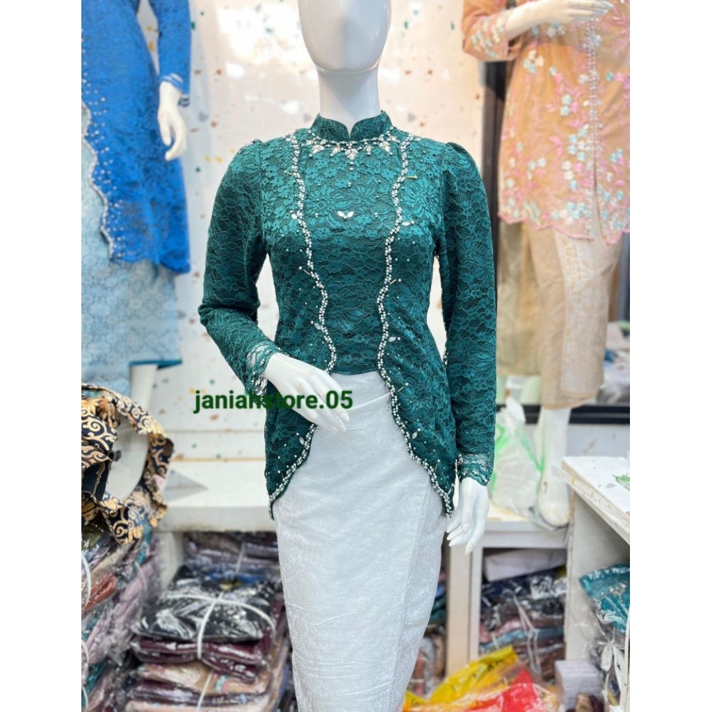 Kebaya miska payet/ kebaya wisuda/ kebaya lamaran/ kebaya brokat payet / kebaya pesta