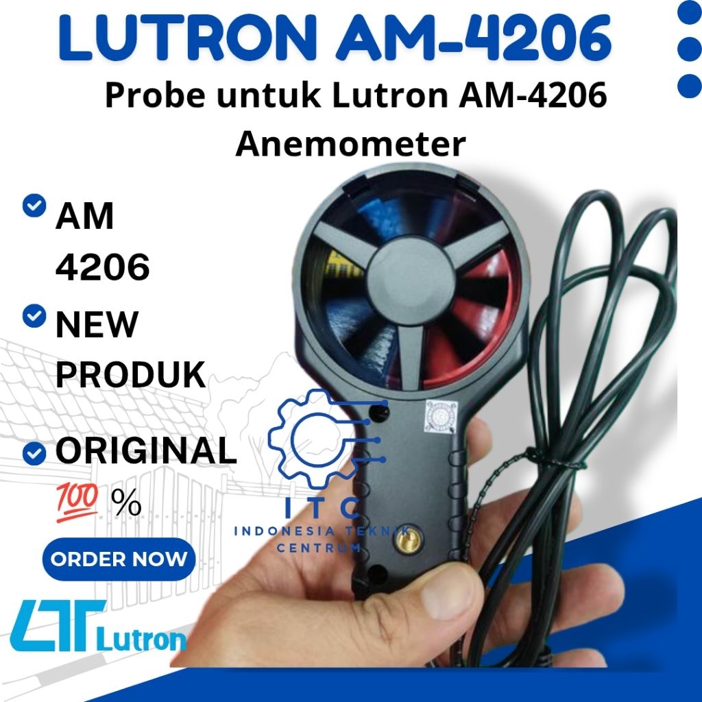 Probe untuk Lutron AM-4206 Anemometer
