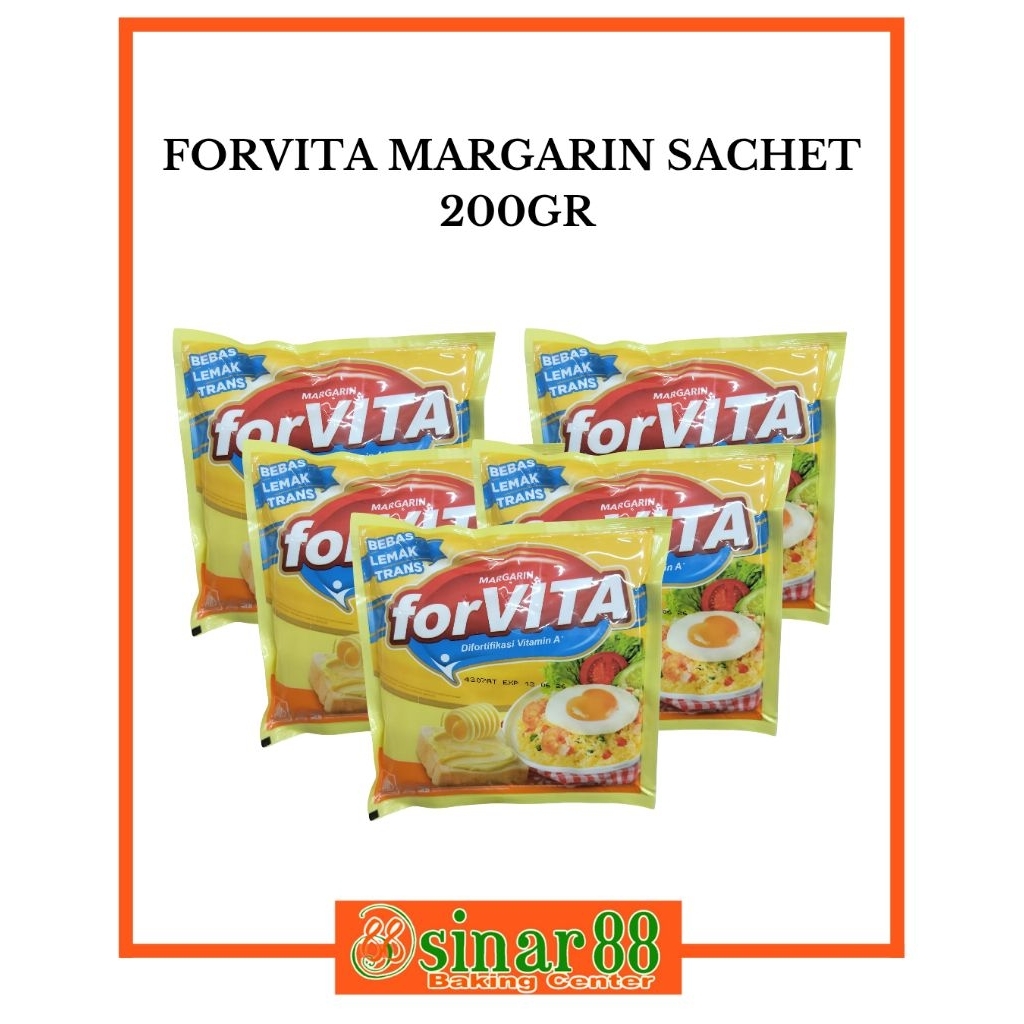 

Forvita Margarine Sachet 200gr