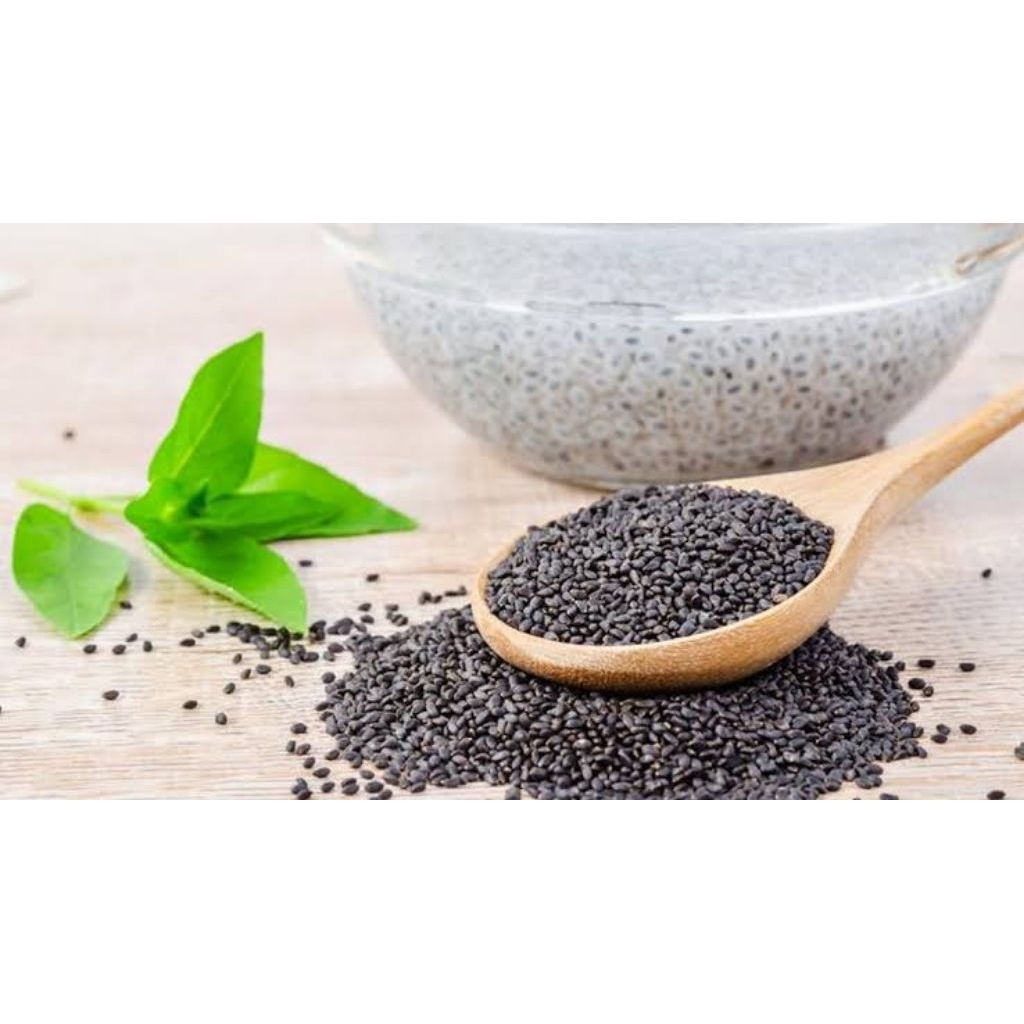 

Biji Selasih 100gr / Basil Seed 100gr