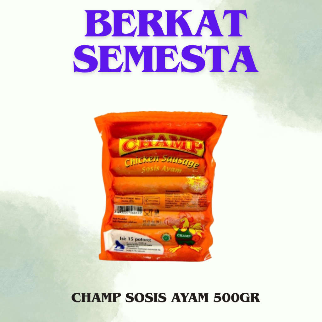Champ Sosis Ayam 500GR / Champ Chicken Sausage 500gr