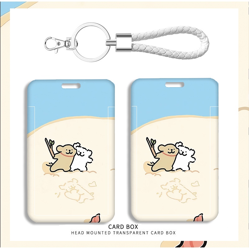 

Line Puppy couple cover Kardus KTP Motif karakter Anime, Tempat Kartu Photo Card,id card holder, Desain Kawaii Gaya Jepang untuk Fans Kollektor