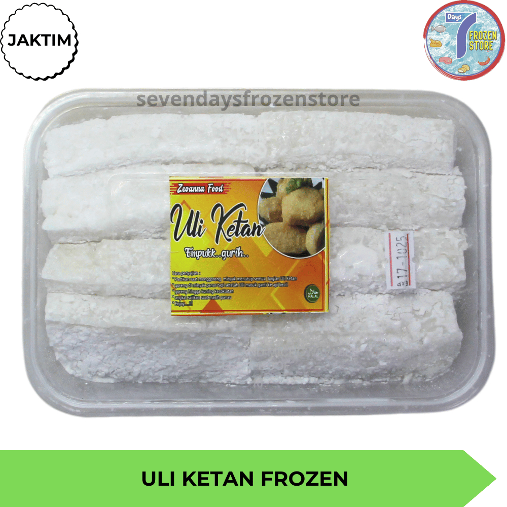

Uli Ketan Jadah Frozen isi 8