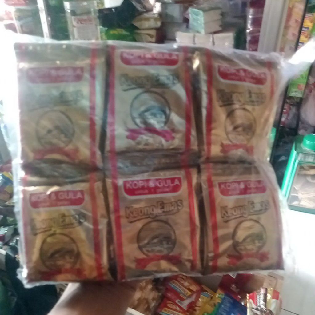 

kopi keong mas 1 pak 30 pics