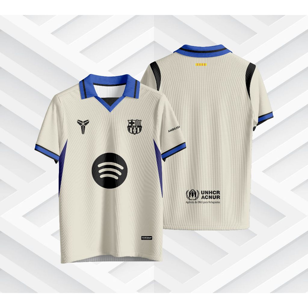 SIXTEEN // JERSEY BARCA KOBE // JERSEY RETRO BARCA 2026 // CASUAL // VINTAGE