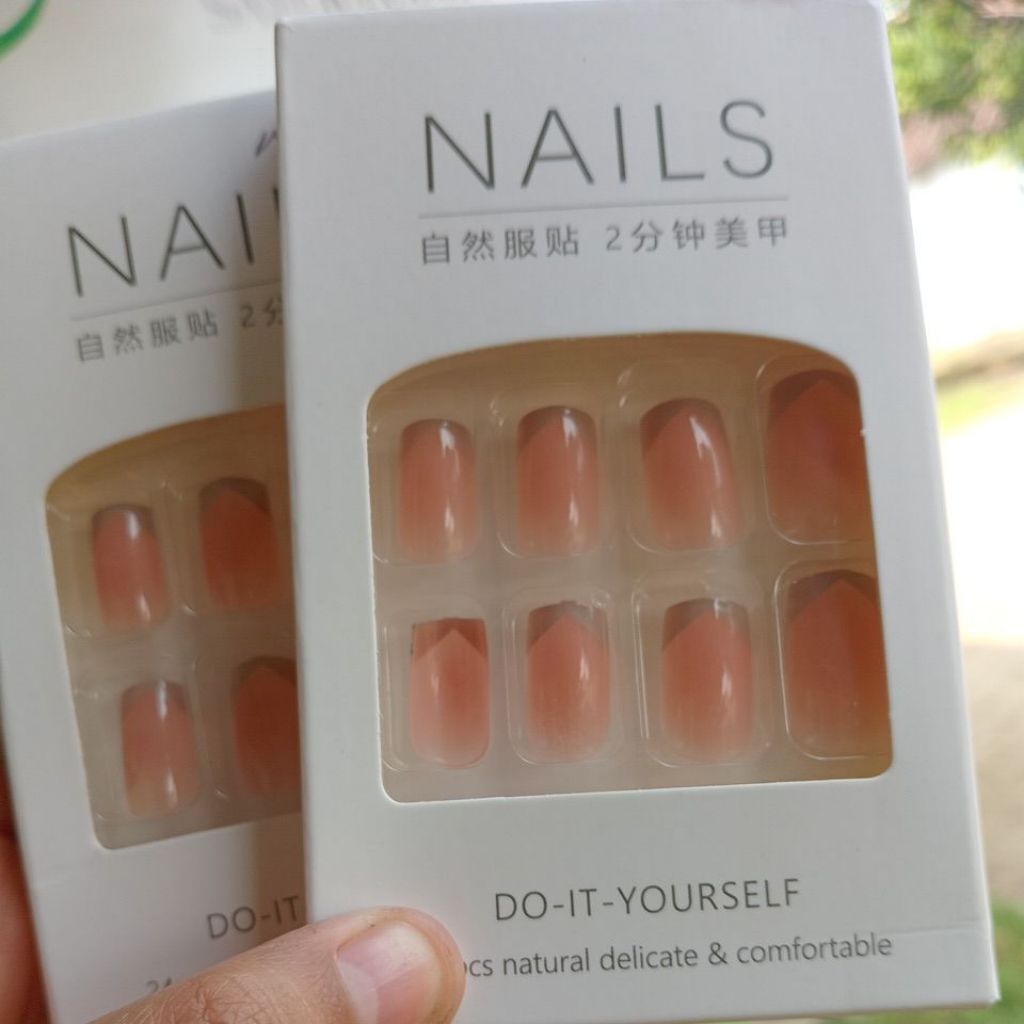 kuku palsu polos||kuku palsu naik art