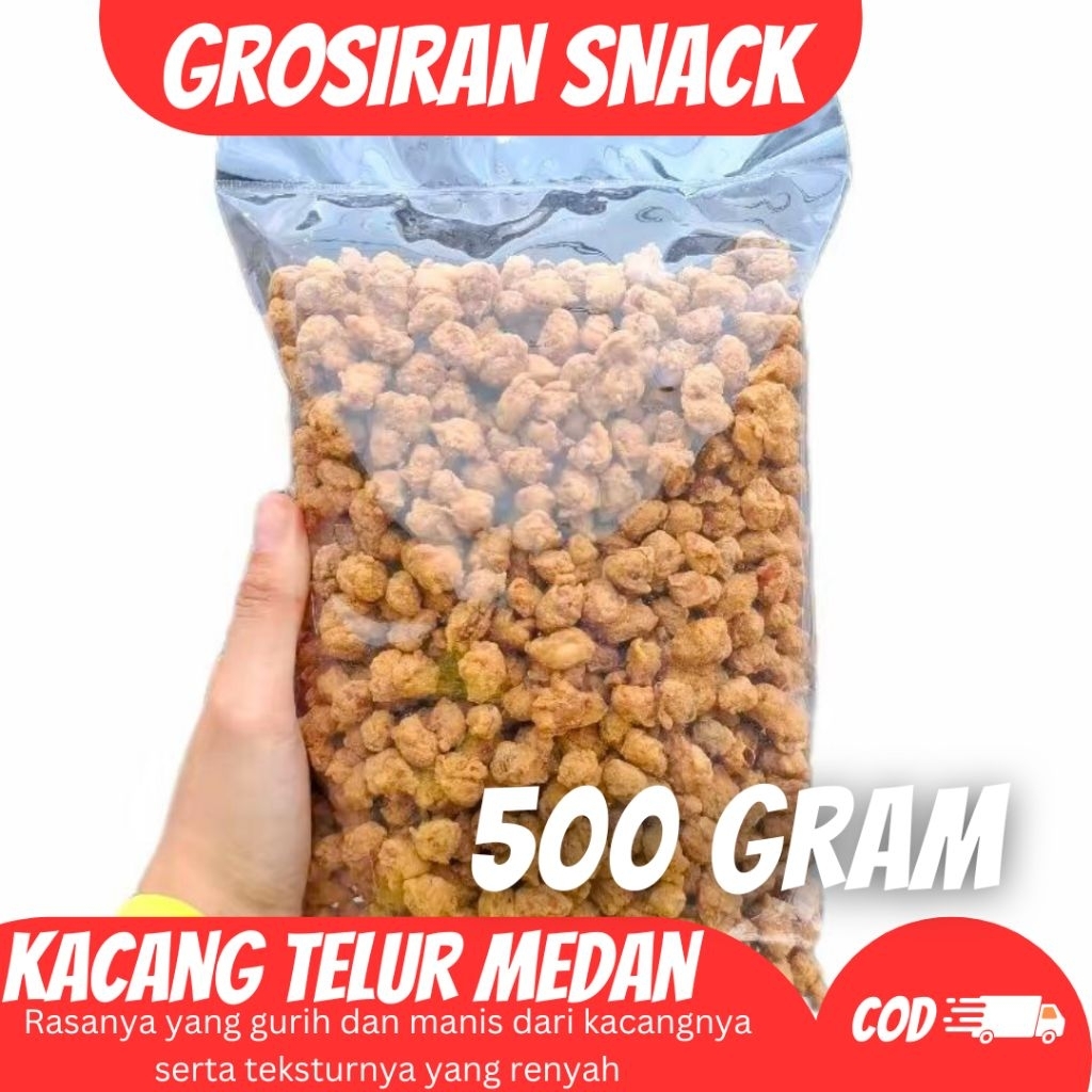 

(500 GRAM) KACANG MEDAN / KACANG TELUR MEDAN / KACANG TELUR