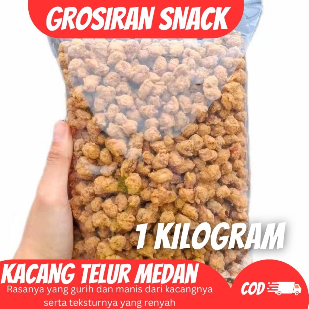 

(1 KG) KACANG MEDAN / KACANG TELUR MEDAN / KACANG TELUR