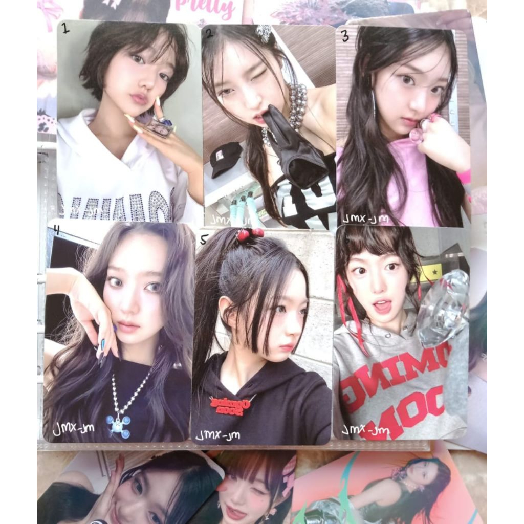 WTS SELL PC PHOTOCARD KIIIKIII OFFICIAL KYA JIYU SUI LEESOL HAUM UNCUT GEM