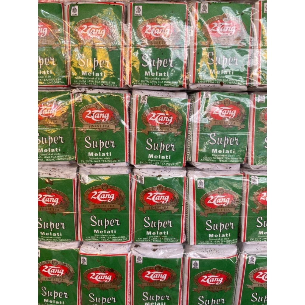 

Teh Tubruk Melati 2 Tang Hijau Super 10x40gr