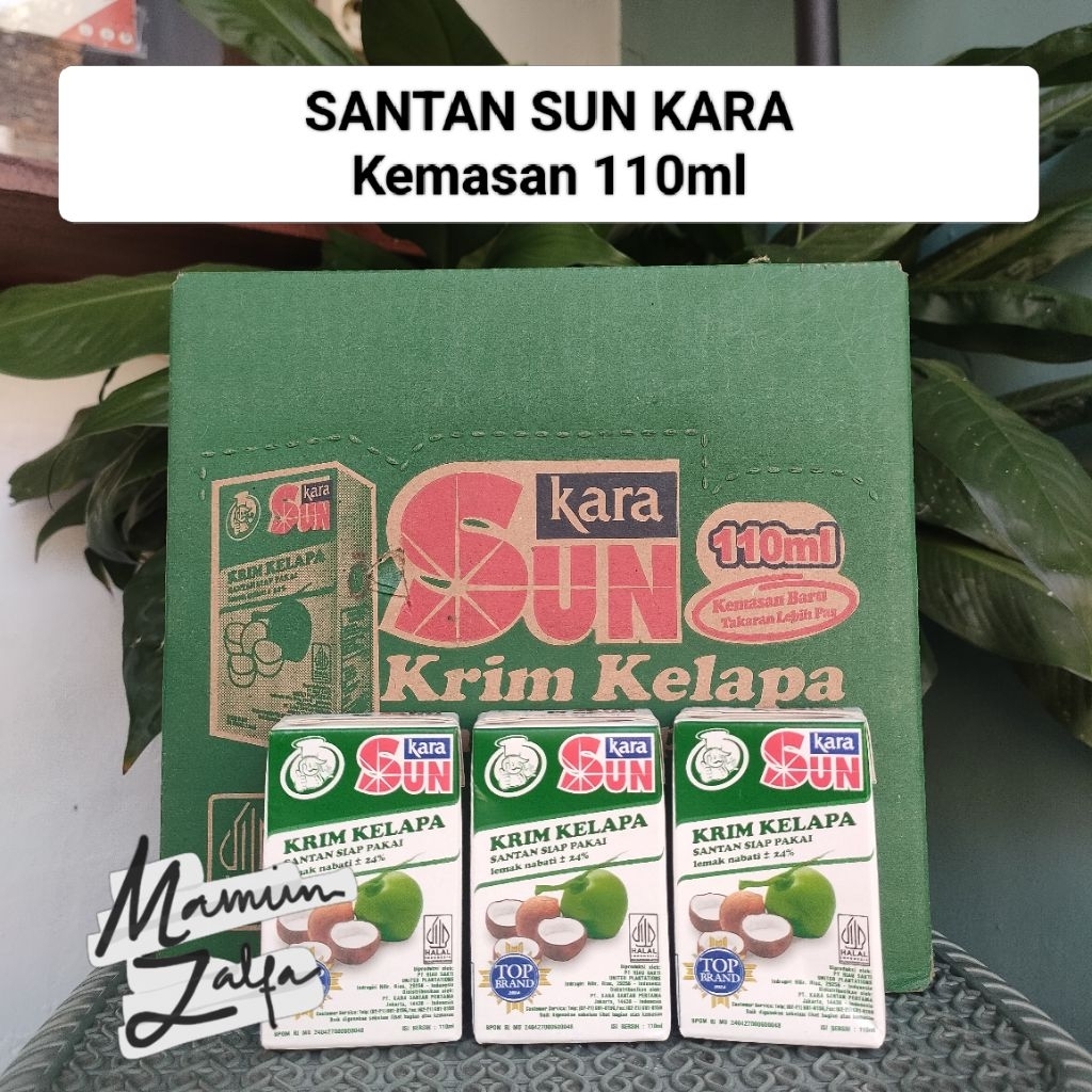 

Sun Kara Santan Kelapa 110ml (live Extra)
