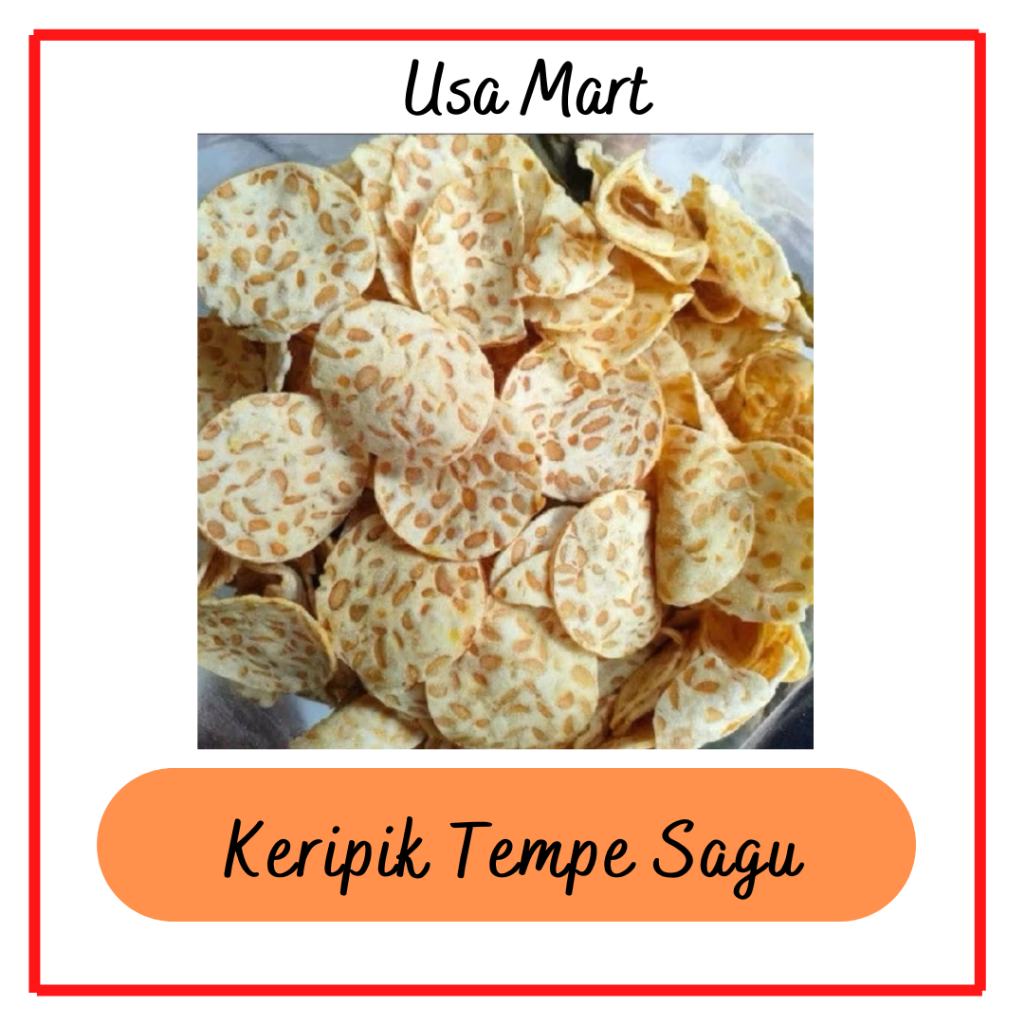 

KERIPIK TEMPE / KERIPIK TEMPE SAGU / KERIPIK TEMPE VIRAL 200 GRAM kemasan Zip