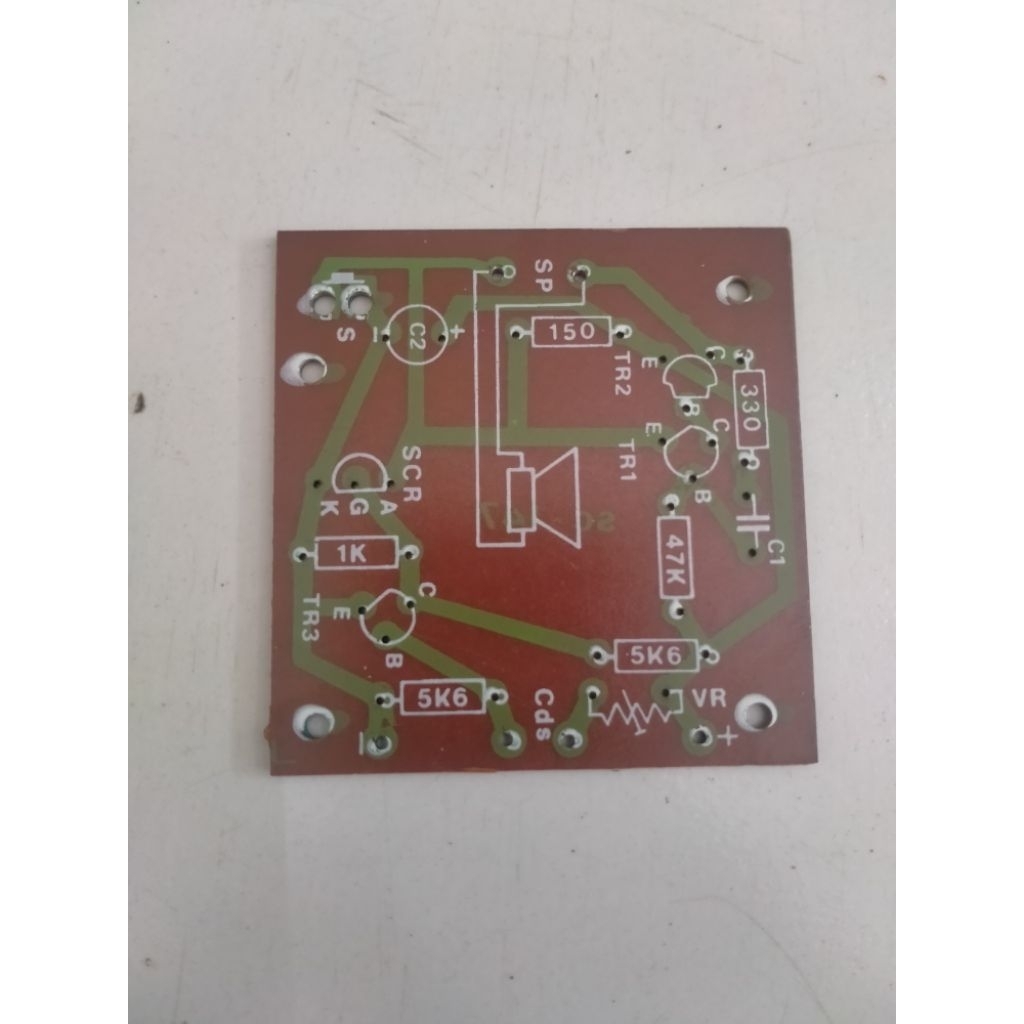 PCB+ Skematik SC-147 ALARM CAHAYA