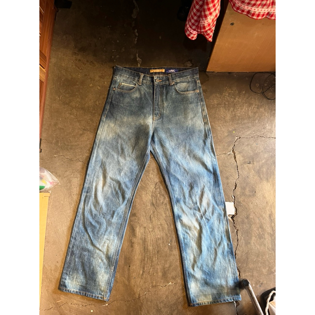 baggy selvedge denim
