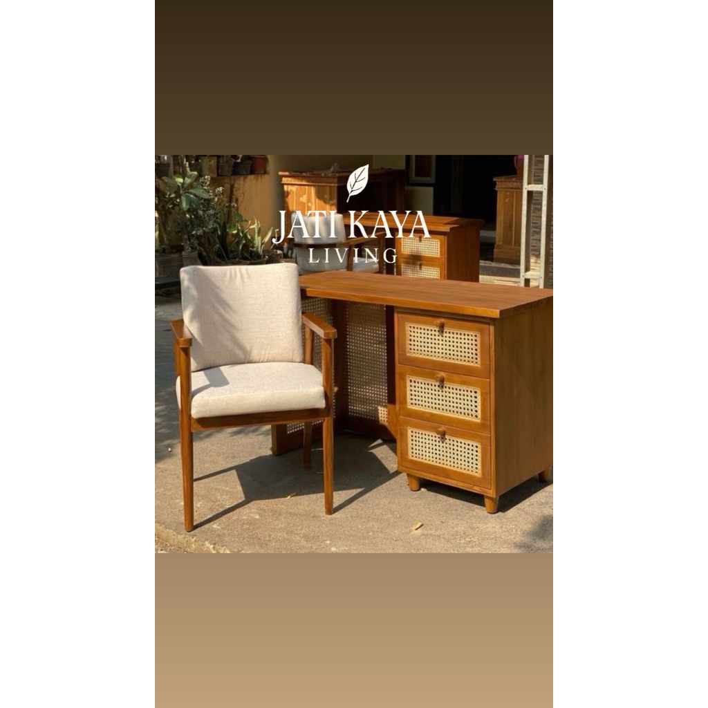 Set kursi meja kantor minimalis