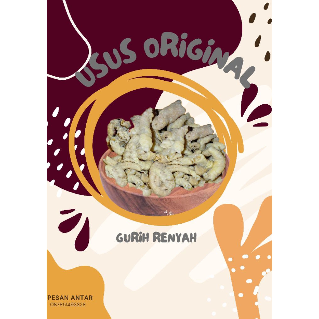 

Usus Original varian 200gram Cemilan Enak Gurih Renyah