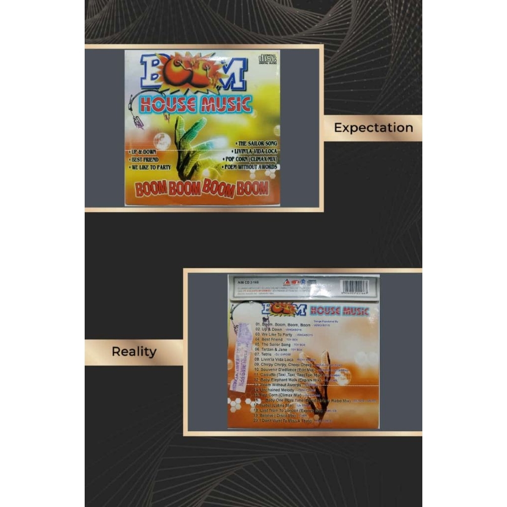 CD audio boom house music