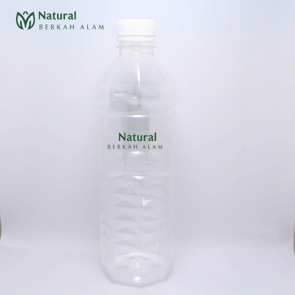 Botol 600 Ml Diamond Gt Natural Tutup Plastik / Botol Plastik / Botol / Botol Minuman / Botol Aqua /