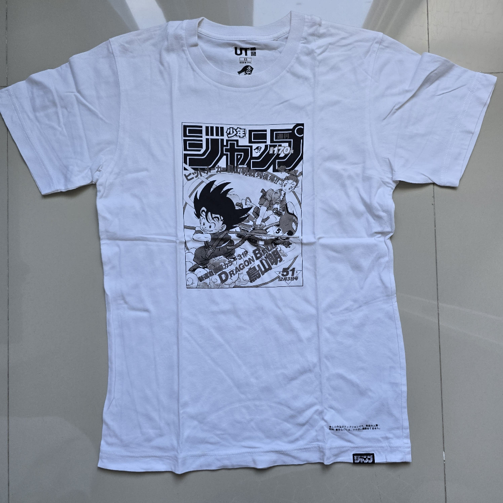 UT Kaos Putih Dragon Ball