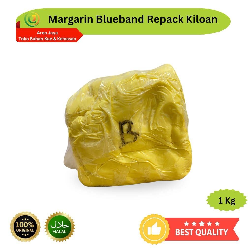 

Blue Band Margarine Margarin Mentega Repack Kiloan Timbangan 1 Kg Original