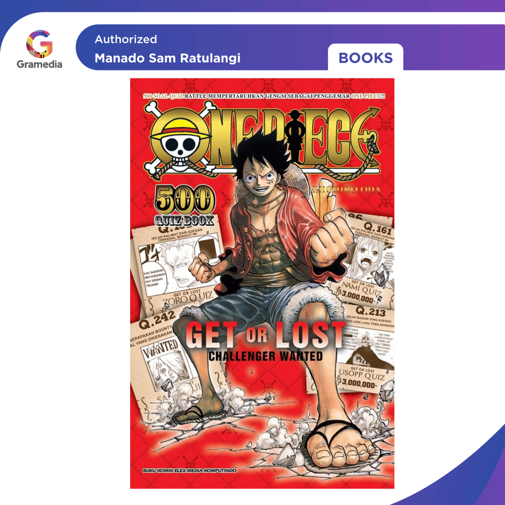 Gramedia Manado-One Piece 500 Quiz 01