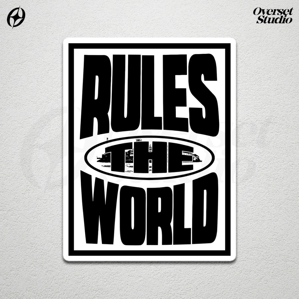 

(GRATIS ONGKIR & COD) Sticker Logo Corteiz Rules The World / Sticker Brand Corteiz Hypebeast Streetwear / Sticker Vinyl Glossy / Sticker Aesthetic / Stiker Brand Lokal / Stiker Satuan / Sticker Custom / Sticker Helm / Stiker Tumbler / Stiker Anti Air