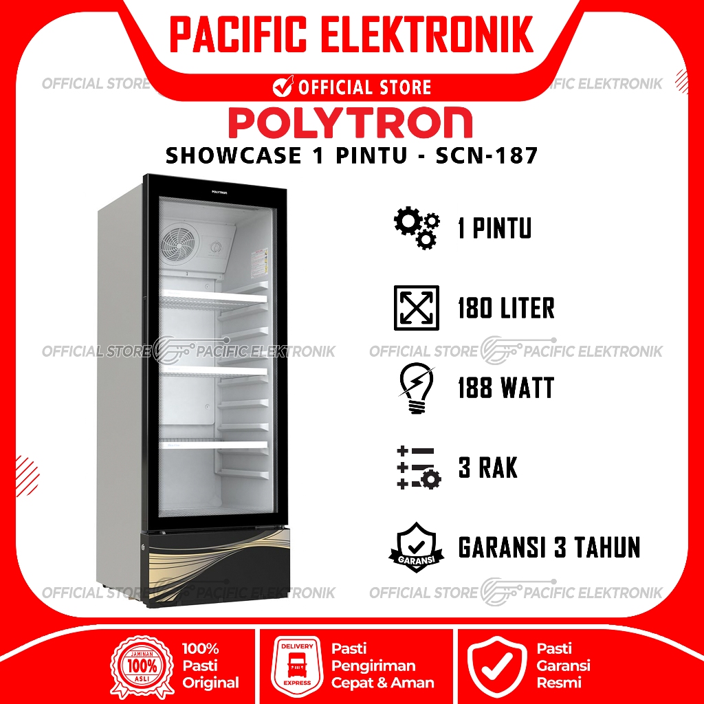 Showcase Polytron 3 Rak SCN-187 / SCN187