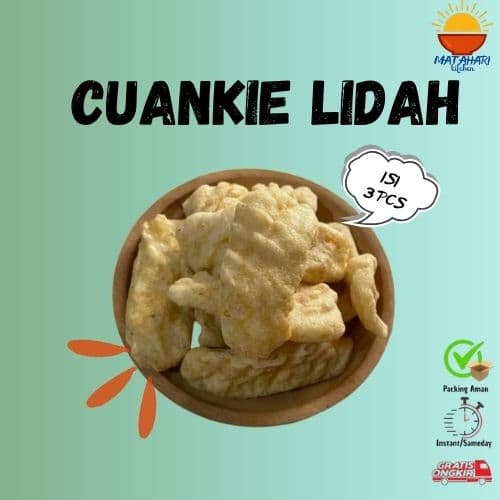

MATAHARI KITCHEN l Cuanki Lidah Isi 3pcs Kualitas Premium Renyah Gurih Toping Seblak Baso Aci