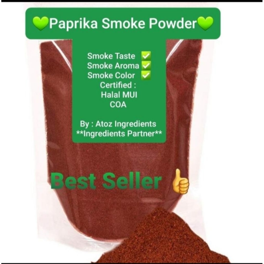 

Paprika Smoke Powder 100 gram / Paprika Smoke Bubuk 100 gram