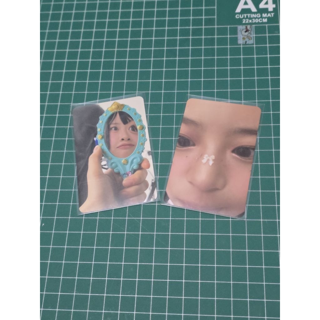 photocard hanni zoom & hanni kaca