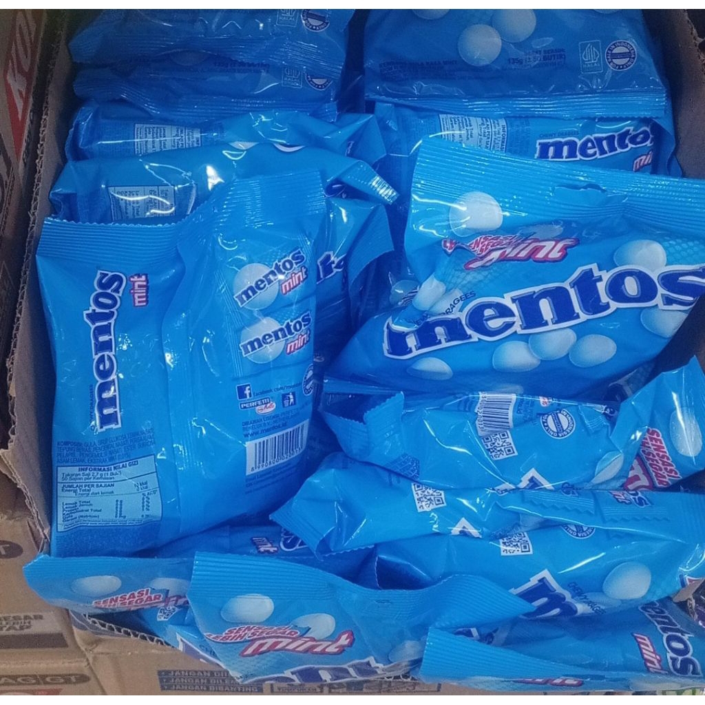 

PERMEN MENTOS 1 BUNGKUS 135 GRAM