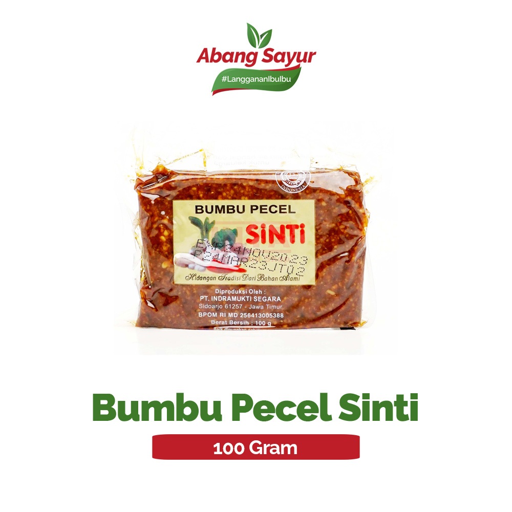 

Bumbu Pecel Sinti 100gr – Kacang Asli, Gurih Pedas Nikmat
